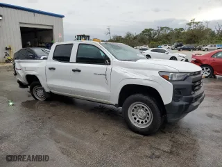 2023 Chevrolet Colorado 4WD Work Truck with VIN 1GCPTBEK3P1255208, listed as a Copart auction lot 89222905 with 0 mi miles and Non Repairable. Bid and sale history available at carsss.com. Image 4.