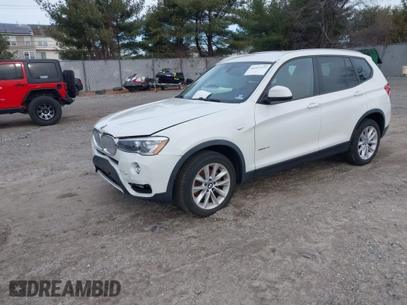 2017 BMW X3 xDrive28i with VIN 5UXWX9C36H0W68556, listed as a IAAI auction lot 41217277 with 120,572 mi miles and . Bid and sale history available at DreamBid. Image 16.