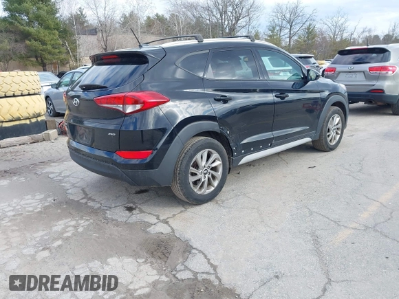2017 Hyundai Tucson SE with VIN KM8J3CA46HU478356, listed as a IAAI auction lot 41892598 with 62,338 mi miles. Bid and sale history available at carsss.com. Image 4.