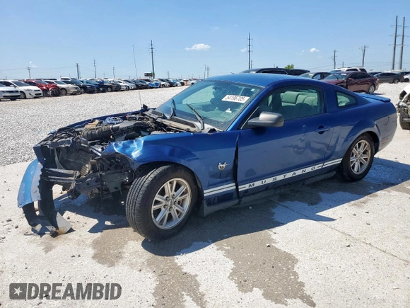 2009 Ford Mustang with VIN 1ZVHT80N095104926, listed as a Copart auction lot 54196705 with 161,252 mi miles and Salvage title. Bid and sale history available at DreamBid. Image 1.