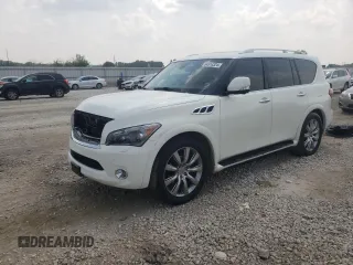 2013 Infiniti QX56 с VIN JN8AZ2NE6D9040504, выставлен на аукционе Copart как лот 64514324 с пробегом 211 171 миль миль и Списание • Salvage title. История ставок и продаж доступна на DreamBid. Изображение 1.