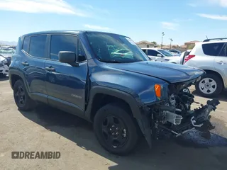 2021 Jeep Renegade Jeepster z VIN ZACNJDABXMPM18203, wystawiony jako IAAI lot #41642907 z przebiegiem 30 478 mil mil oraz . Historia ofert i sprzedaży dostępna na DreamBid. Obrazek 1.