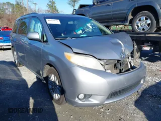 2011 Toyota Sienna XLE AAS with VIN 5TDYK3DC9BS103193, listed as a IAAI auction lot 41073036 with 175,474 mi miles and . Bid and sale history available at DreamBid. Image 13.