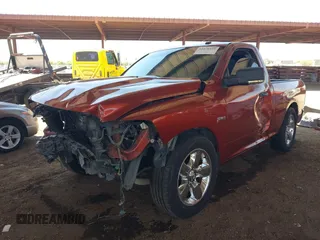 2013 Ram 1500 Express with VIN 3C6JR6AT8DG586557, listed as a IAAI auction lot 42478449 with 120,053 mi miles and . Bid and sale history available at DreamBid. Image 2.