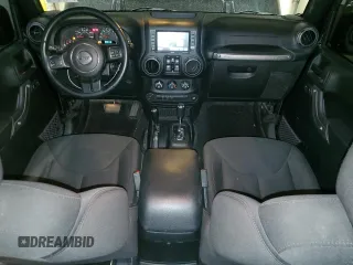 2018 Jeep Wrangler JK Unlimited Sport S with VIN 1C4HJWDG6JL821579, listed as a Copart auction lot 87313354 with 29,691 mi miles and Salvage Title. Bid and sale history available at carsss.com. Image 8.