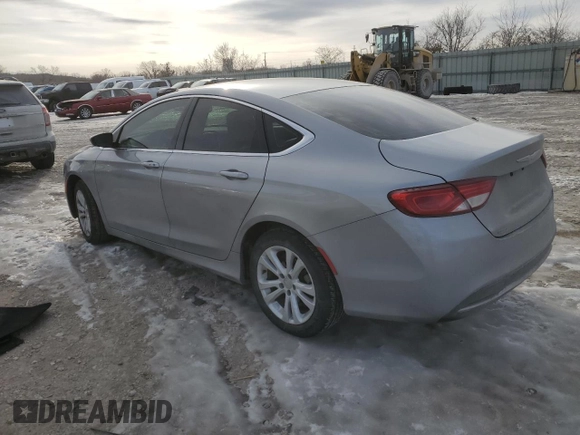 2016 Chrysler 200 Limited with VIN 1C3CCCAB4GN187668, listed as a Copart auction lot 89251955 with 84,843 mi miles and Salvage Title. Bid and sale history available at carsss.com. Image 2.