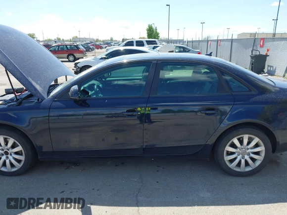 2009 Audi A4 2.0T Prem with VIN WAULF78K49N031985, listed as a IAAI auction lot 42096282 with 104,829 mi miles. Bid and sale history available at carsss.com. Image 6.