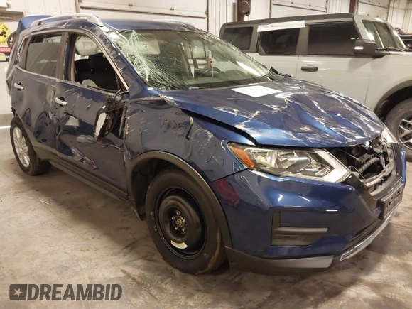 2017 Nissan Rogue SV with VIN JN8AT2MV1HW016234, listed as a IAAI auction lot 41730651 with 63,173 mi miles. Bid and sale history available at carsss.com. Image 1.