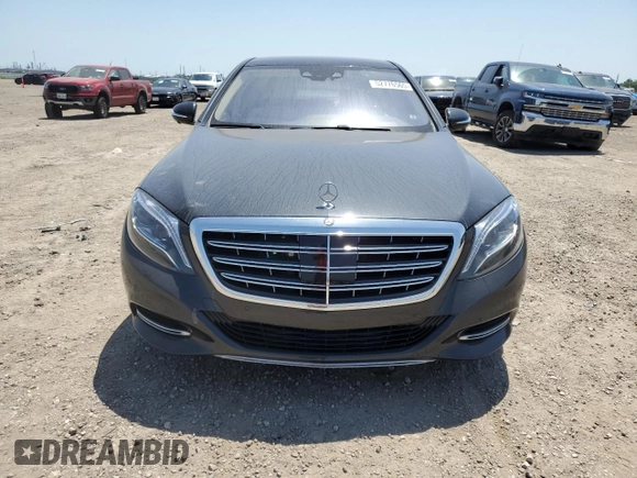 2016 Mercedes-Benz S with VIN WDDUX7GB6GA247398, listed as a Copart auction lot 52776565 with Not Provided miles and Salvage Title. Bid and sale history available at DreamBid. Image 5.