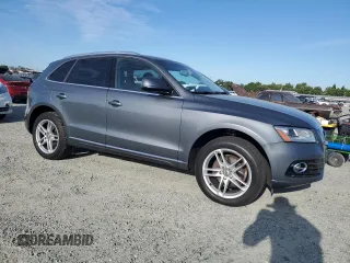 2017 Audi Q5 Premium Plus with VIN WA1L2AFP4HA006109, listed as a Copart auction lot 57851885 with 73,646 mi miles and Salvage title. Bid and sale history available at DreamBid. Image 4.