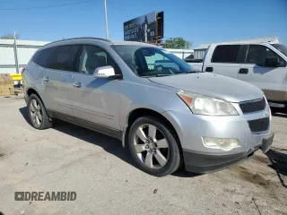 2011 Chevrolet Traverse LTZ with VIN 1GNKVLED4BJ396140, listed as a Copart auction lot 53186315 with Not Provided miles and Clean Title. Bid and sale history available at DreamBid. Image 4.