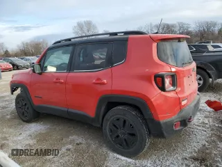2018 Jeep Renegade Trailhawk с VIN ZACCJBCB8JPH70574, выставлен на аукционе Copart как лот 89326515 с пробегом 59 215 миль миль и Списание • Salvage title. История ставок и продаж доступна на DreamBid. Изображение 2.