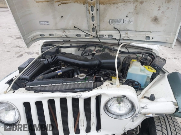 1998 Jeep Wrangler SE with VIN 1J4FY29P9WP793260, listed as a IAAI auction lot 41596990 with 90,766 mi miles. Bid and sale history available at carsss.com. Image 10.