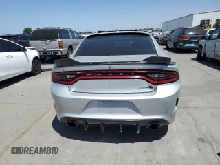 2019 Dodge Charger SRT Hellcat with VIN 2C3CDXL96KH588025, listed as a Copart auction lot 64705614 with 49,659 mi miles and Salvage Title. Bid and sale history available at DreamBid. Image 6.