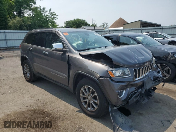 2014 Jeep Grand Cherokee Limited with VIN 1C4RJFBG5EC303055, listed as a Copart auction lot 60540325 with 111,015 mi miles and Clean title. Bid and sale history available at DreamBid. Image 4.