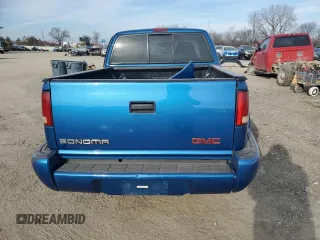 2000 GMC Sonoma SLS w/1SF Pkg with VIN 1GTCS1951Y8177018, listed as a Copart auction lot 41595295 with 117,167 mi miles and Salvage Title. Bid and sale history available at carsss.com. Image 6.