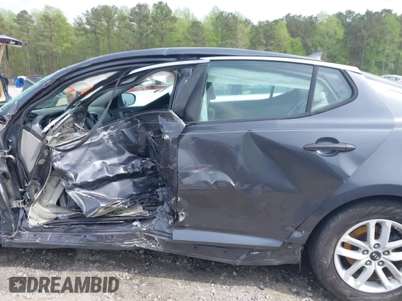 2011 Kia Optima LX with VIN KNAGM4A75B5054483, listed as a IAAI auction lot 41941704 with Not Provided miles and . Bid and sale history available at DreamBid. Image 13.