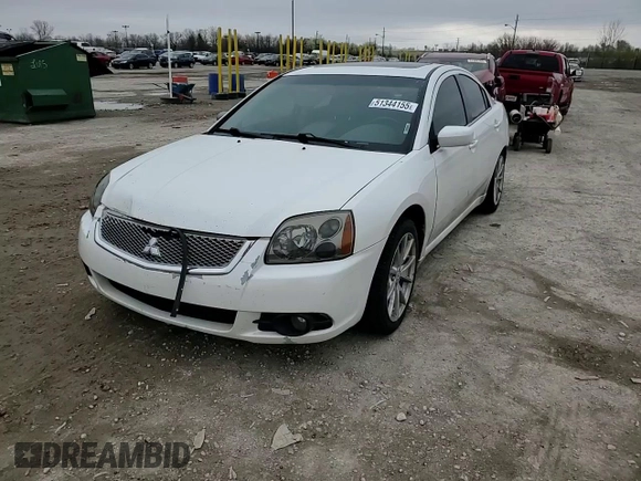 2012 Mitsubishi Galant ES z VIN 4A32B3FF5CE011838, wystawiony jako Copart lot #51344155 z przebiegiem 229 557 mil mil oraz Szkoda całkowita • Salvage title. Historia ofert i sprzedaży dostępna na DreamBid. Obrazek 10.
