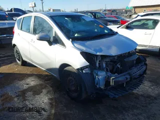 2016 Nissan Note S with VIN 3N1CE2CP2GL354928, listed as a IAAI auction lot 41613770 with 102,604 mi miles and . Bid and sale history available at DreamBid. Image 1.