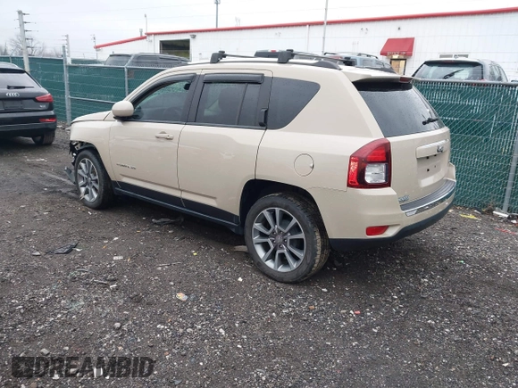 2017 Jeep Compass High Altitude with VIN 1C4NJCEB9HD166388, listed as a IAAI auction lot 41562178 with 111,218 mi miles. Bid and sale history available at carsss.com. Image 3.