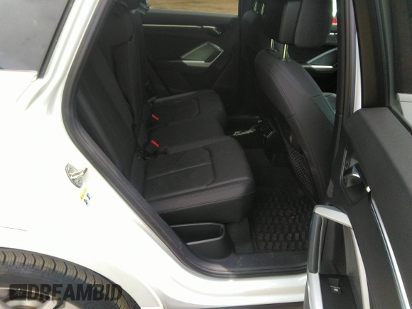 2022 Audi Q3 S line Premium Plus with VIN WA1EECF31N1045258, listed as a IAAI auction lot 42299558 with 19,332 mi miles and . Bid and sale history available at DreamBid. Image 8.