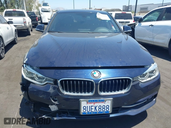 2017 BMW 3 Series 330i with VIN WBA8B9G37HNU54209, listed as a IAAI auction lot 42714703 with 55,024 mi miles and . Bid and sale history available at DreamBid. Image 12.