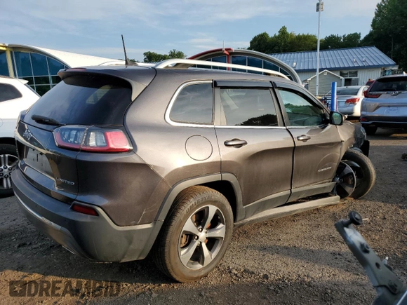 2019 Jeep Cherokee Limited с VIN 1C4PJMDN9KD150726, выставлен на аукционе Copart как лот 66405605 с пробегом 121 500 миль миль и Чистый • Clean title. История ставок и продаж доступна на DreamBid. Изображение 3.