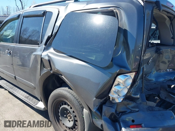 2009 Nissan Armada SE z VIN 5N1BA08D89N601178, wystawiony jako IAAI lot #41854346 z przebiegiem 228 637 mil mil oraz . Historia ofert i sprzedaży dostępna na DreamBid. Obrazek 12.