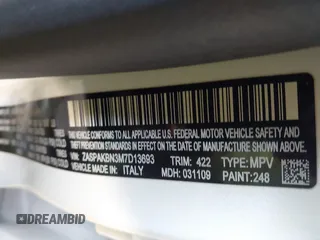 2021 Alfa Romeo Stelvio Ti z VIN ZASPAKBN3M7D13693, wystawiony jako IAAI lot #41584848 z przebiegiem 46 016 mil mil oraz . Historia ofert i sprzedaży dostępna na DreamBid. Obrazek 9.