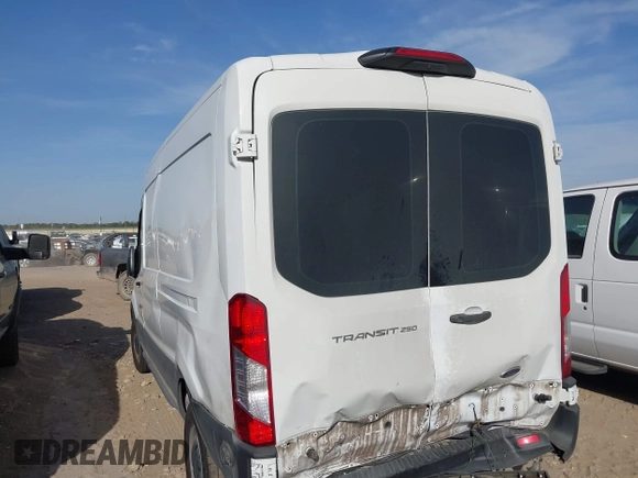 2020 Ford Transit Cargo with VIN 1FTBR1C81LKB10957, listed as a IAAI auction lot 41830210 with 86,006 mi miles and . Bid and sale history available at DreamBid. Image 3.