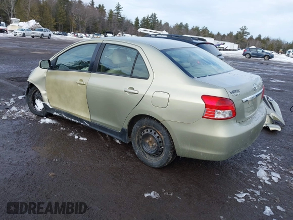 2008 Toyota Yaris with VIN JTDBT923381263617, listed as a IAAI auction lot 41520448 with 153,897 mi miles. Bid and sale history available at carsss.com. Image 3.