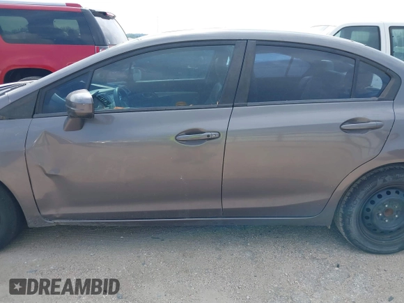 2015 Honda Civic EX-L with VIN 2HGFB2F96FH515127, listed as a IAAI auction lot 42164707 with 206,066 mi miles and . Bid and sale history available at carsss.com. Image 14.