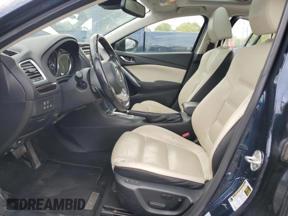 2015 Mazda 6 i Grand Touring with VIN JM1GJ1W58F1198480, listed as a Copart auction lot 53644765 with 103,642 mi miles and Salvage Title. Bid and sale history available at carsss.com. Image 7.
