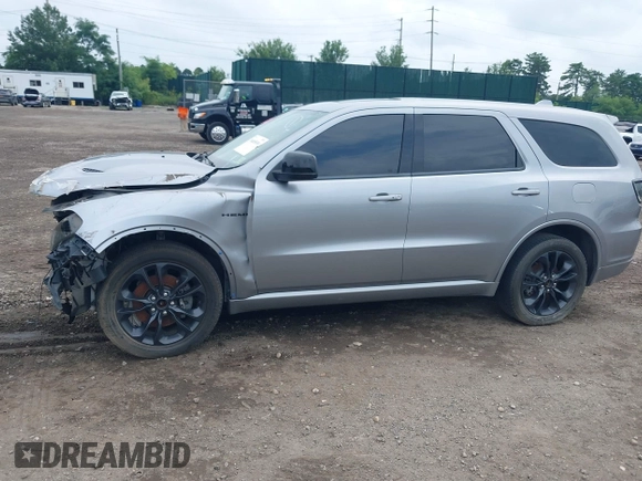 2021 Dodge Durango R/T with VIN 1C4SDJCT6MC573840, listed as a IAAI auction lot 39933811 with 28,156 mi miles and . Bid and sale history available at DreamBid. Image 13.
