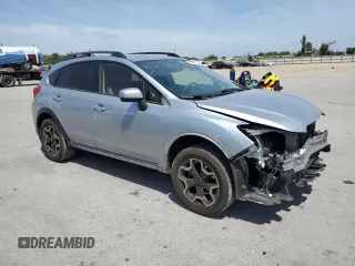 2015 Subaru Crosstrek Premium with VIN JF2GPACC5FG257288, listed as a Copart auction lot 53554325 with 92,880 mi miles and Salvage title. Bid and sale history available at DreamBid. Image 4.