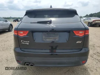 2018 Jaguar F-Pace with VIN SADCL2FN2JA252044, listed as a Copart auction lot 66564134 with 67,515 mi miles and Salvage title. Bid and sale history available at DreamBid. Image 6.