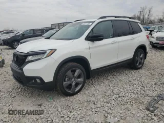 2021 Honda Passport Touring z VIN 5FNYF8H94MB001856, wystawiony jako Copart lot #53511485 z przebiegiem 30 550 mil mil oraz Nie do naprawy • Non repairable. Historia ofert i sprzedaży dostępna na DreamBid. Obrazek 1.