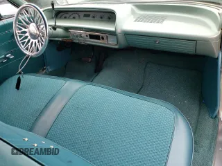 1963 Chevrolet Impala с VIN 31867F316459, выставлен на аукционе Copart как лот 61381854 с пробегом Не указан миль и Списание • Salvage title. История ставок и продаж доступна на DreamBid. Изображение 8.