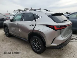2025 Lexus NX with VIN 2T2GDCAZ1SC020425, listed as a Copart auction lot 74792664 with 252 mi miles and Non Repairable. Bid and sale history available at carsss.com. Image 2.