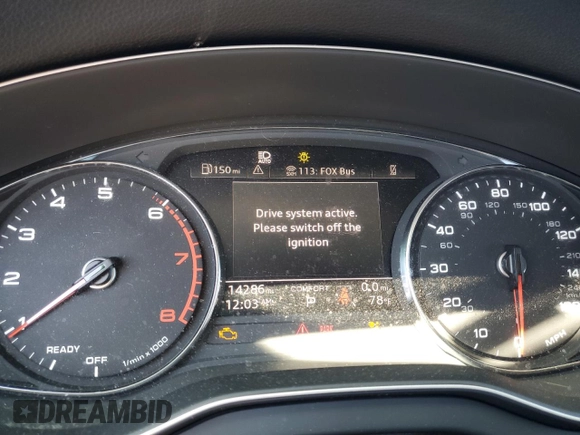 2023 Audi Q5 S line Premium with VIN WA1GAAFY4P2124408, listed as a Copart auction lot 57766075 with 14,286 mi miles and Salvage title. Bid and sale history available at DreamBid. Image 9.