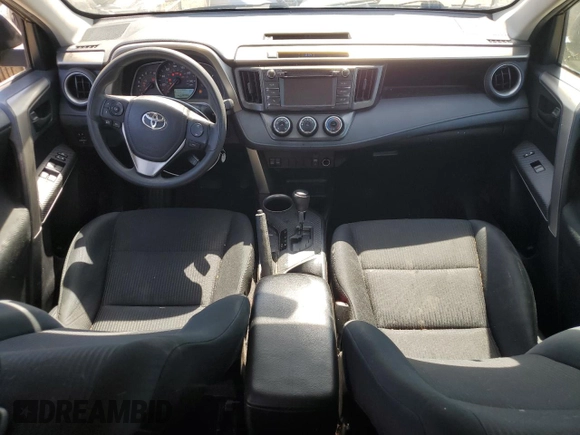 2015 Toyota RAV4 LE with VIN 2T3BFREV2FW230417, listed as a Copart auction lot 61063105 with 138,480 mi miles and Salvage title. Bid and sale history available at DreamBid. Image 8.