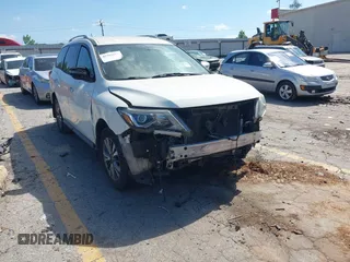 2018 Nissan Pathfinder SL with VIN 5N1DR2MN2JC631773, listed as a IAAI auction lot 42301611 with 145,100 mi miles and . Bid and sale history available at DreamBid. Image 1.