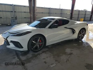 2023 Chevrolet Corvette 2LT with VIN 1G1YB2D42P5111354, listed as a Copart auction lot 87823875 with 0 mi miles and Salvage Title. Bid and sale history available at carsss.com. Image 1.