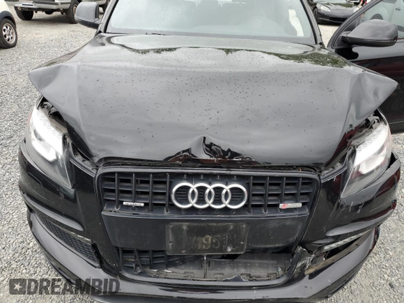 2014 Audi Q7 Prestige with VIN WA1WMAFE9ED013931, listed as a Copart auction lot 56900345 with 109,355 mi miles and Salvage title. Bid and sale history available at DreamBid. Image 12.
