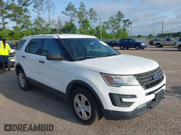 2017 Ford Police Interceptor Utility z VIN 1FM5K8AR3HGB93125, wystawiony jako IAAI lot #42276492 z przebiegiem Nie podano mil oraz . Historia ofert i sprzedaży dostępna na DreamBid. Obrazek 1.