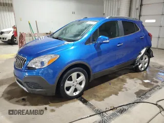 2015 Buick Encore with VIN KL4CJASBXFB210367, listed as a Copart auction lot 52432125 with 98,168 mi miles and Salvage Title. Bid and sale history available at carsss.com. Image 1.
