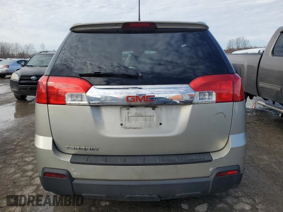 2013 GMC Terrain SLE with VIN 2GKALMEK9D6389543, listed as a Copart auction lot 88370955 with 190,231 mi miles and Salvage Title. Bid and sale history available at carsss.com. Image 6.