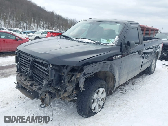 2018 Ford F-150 XL with VIN 1FTMF1EP8JKD65446, listed as a IAAI auction lot 41412677 with 87,225 mi miles. Bid and sale history available at carsss.com. Image 2.