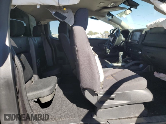 2022 Nissan Frontier S with VIN 1N6ED1CM1NN644435, listed as a Copart auction lot 46060715 with 28,780 mi miles and Salvage title. Bid and sale history available at DreamBid. Image 10.