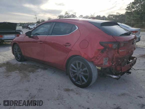 2019 Mazda 3 Preferred with VIN JM1BPAMM2K1141639, listed as a Copart auction lot 87246204 with 105,868 mi miles and Non repairable. Bid and sale history available at DreamBid. Image 2.